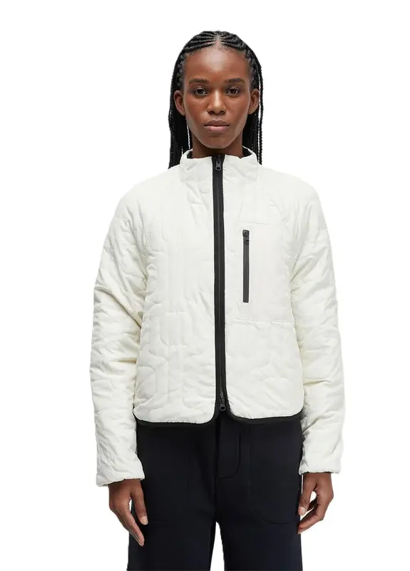 JAQUETA OSKLEN MATELASSE CALCADAO DOUBLE FACE PRETO/OFFWHITE