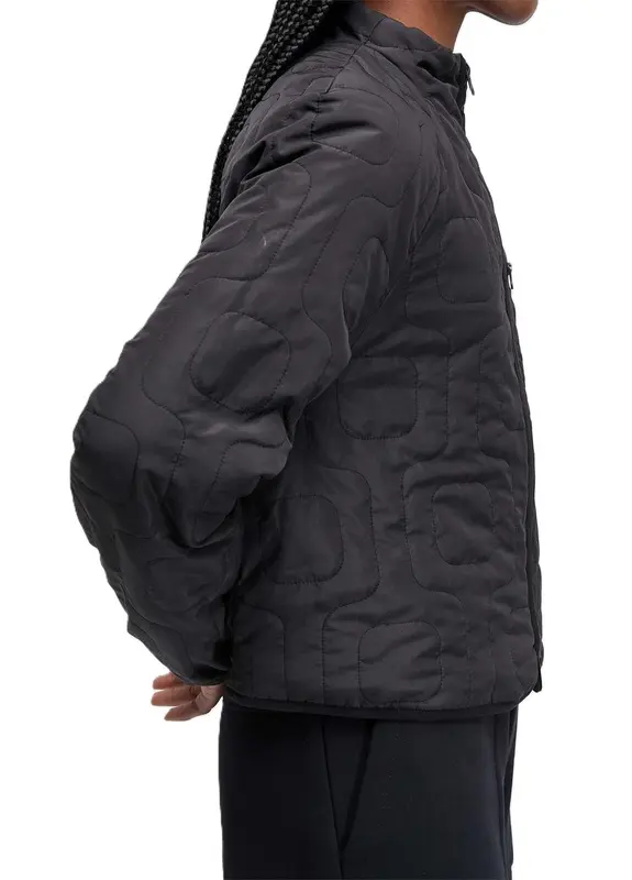 JAQUETA OSKLEN MATELASSE CALCADAO DOUBLE FACE PRETO/OFFWHITE