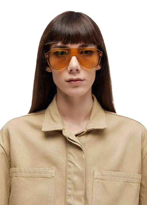 JAQUETA OSKLEN OVERSHIRT BOLSOS DENIM CAQUI