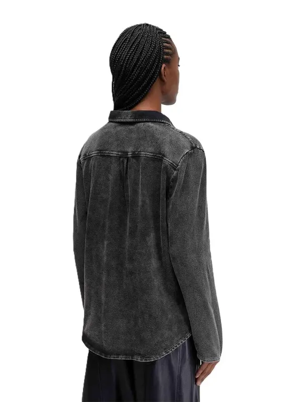 CAMISA OSKLEN MARMORIZADO BLACK