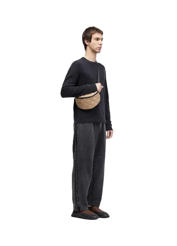 CALCA OSKLEN MOLETOM RAW SEAM PRETO