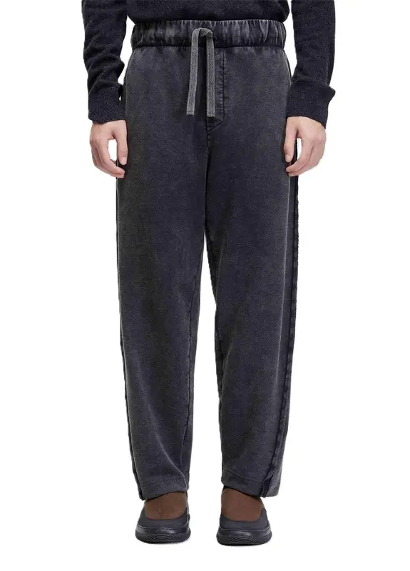 CALCA OSKLEN MOLETOM RAW SEAM PRETO