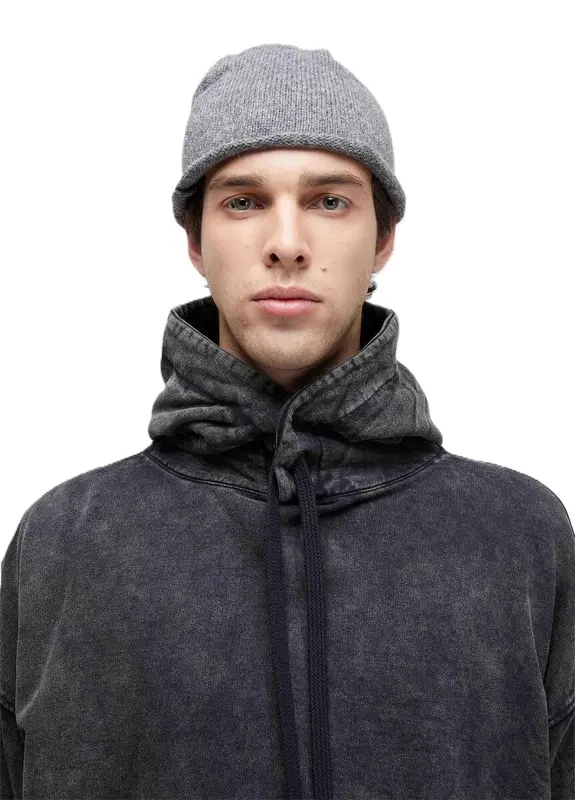 MOLETOM OSKLEN MARMORIZADO RAW SEAM PRETO