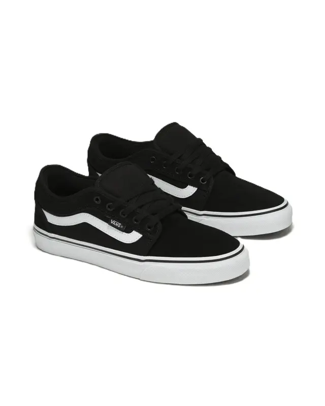 TENIS VANS SKATE CHUKKA LOW SIDESTRIPE BLACK/WHITE