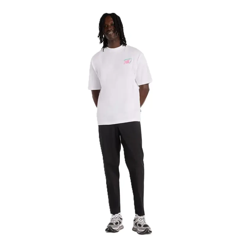 CAMISETA NEW BALANCE NEON HEAT MAP BRANCO