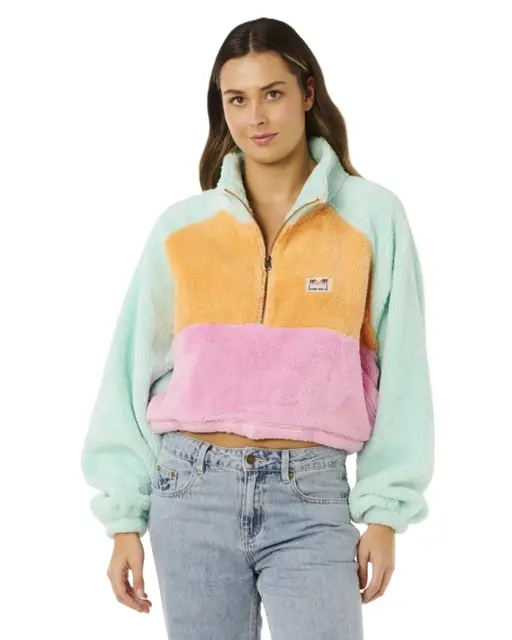 MOLETOM RIP CURL HOTEL MALIBU POLAR FLEECE