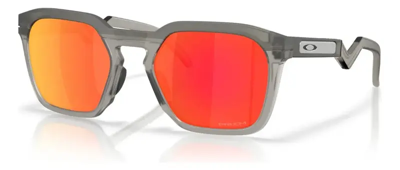 OCULOS OAKLEY HSTN SQ - MATTE GREY SMOKE W/PRIZM RUBY