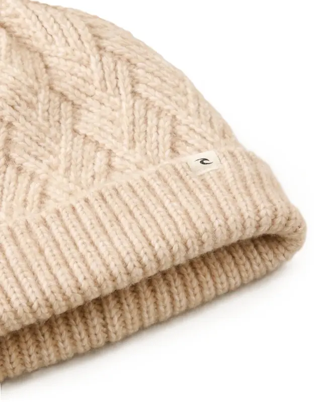 GORRO RIP CURL PREMIUM REG POM POM OATMEAL MARLE