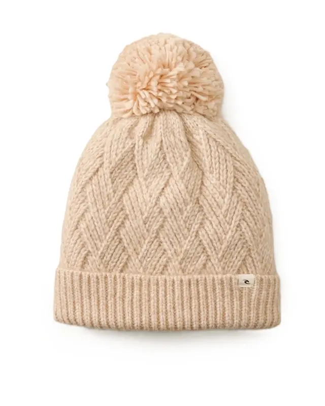 GORRO RIP CURL PREMIUM REG POM POM OATMEAL MARLE