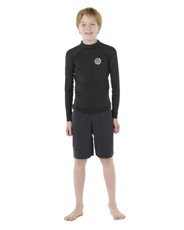 LYCRA RIP CURL FLASHBOMB ZIP FREE BLACK