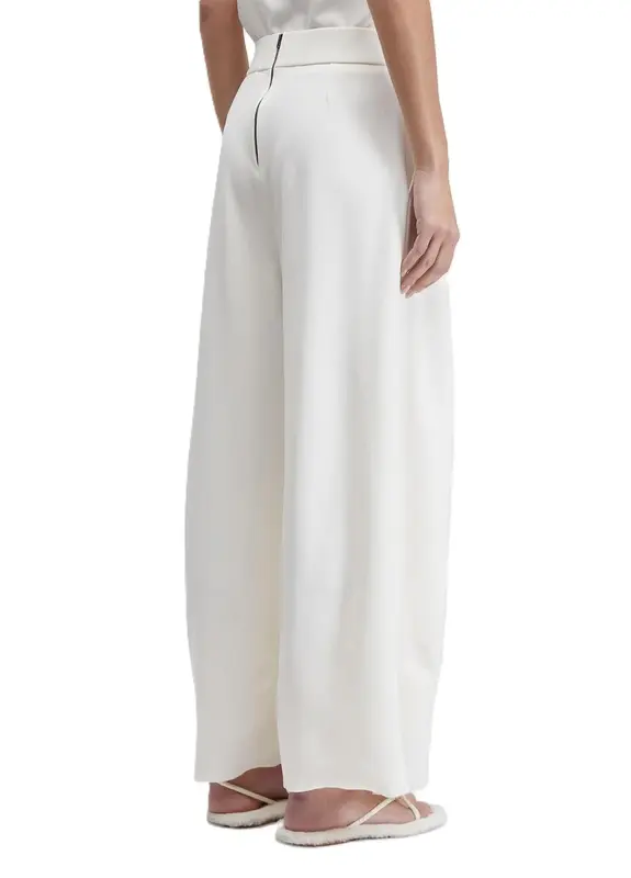 CALCA OSKLEN RECORTES TEXTURA OFF WHITE