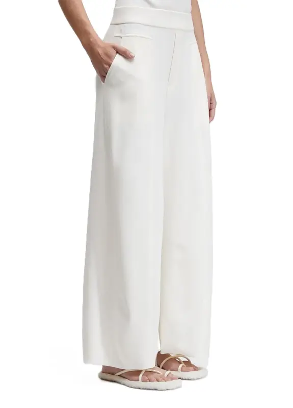 CALCA OSKLEN RECORTES TEXTURA OFF WHITE