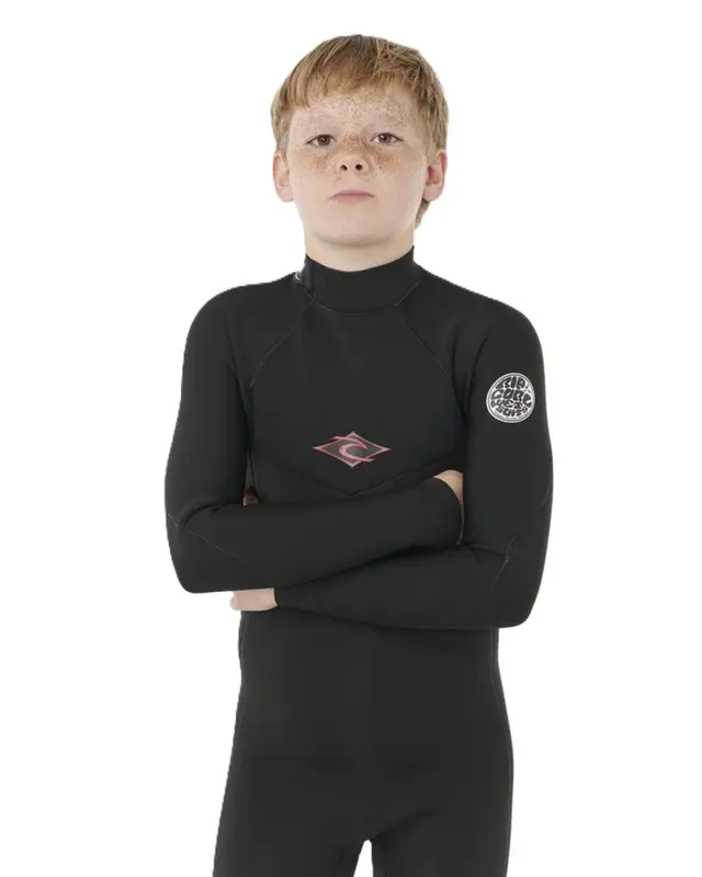 SHORT JOHN RIP CURL DAWN PATROL 2/2MM BACK ZIP JUVENIL BLACK