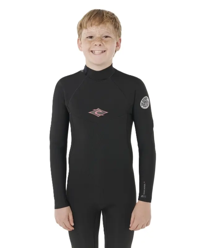 SHORT JOHN RIP CURL DAWN PATROL 2/2MM BACK ZIP JUVENIL BLACK