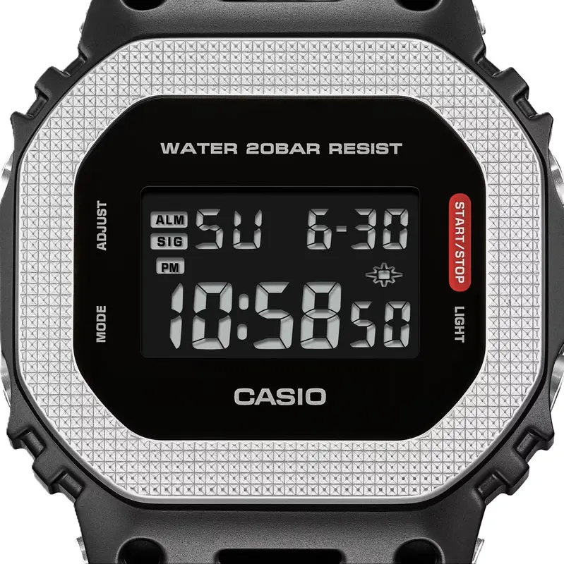RELOGIO CASIO G-SHOCK GM-5600BM-1DR PRETO