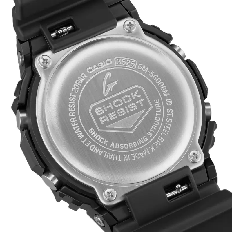 RELOGIO CASIO G-SHOCK GM-5600BM-1DR PRETO