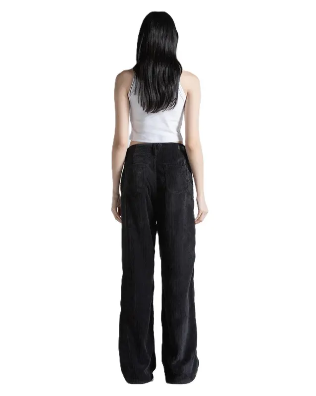 CALCA VOLCOM STONED CORDUROY PRETO