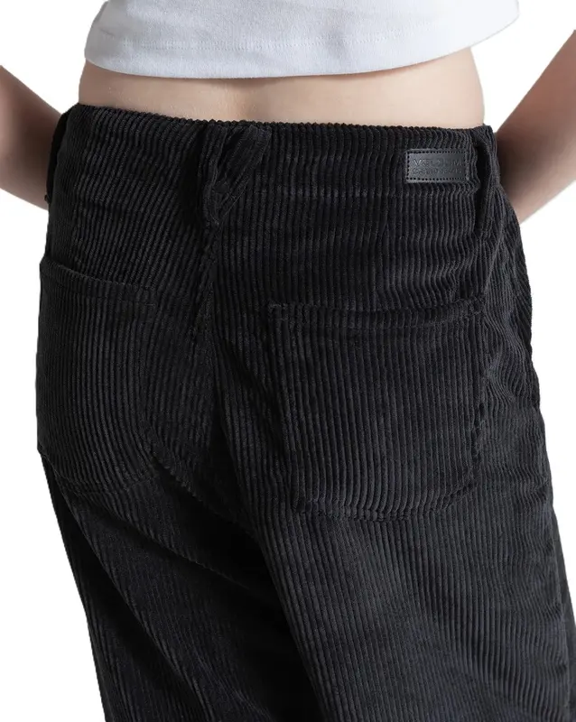 CALCA VOLCOM STONED CORDUROY PRETO