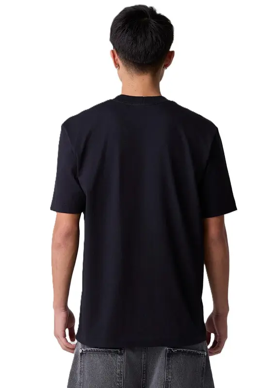 CAMISETA THESAINT COMFORT SOLID BLACK