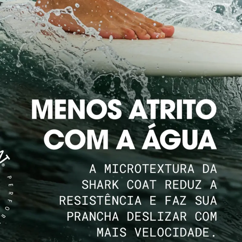 KIT SHARKCOAT PELE SINTETICA PADDLE TRANSPARENTE