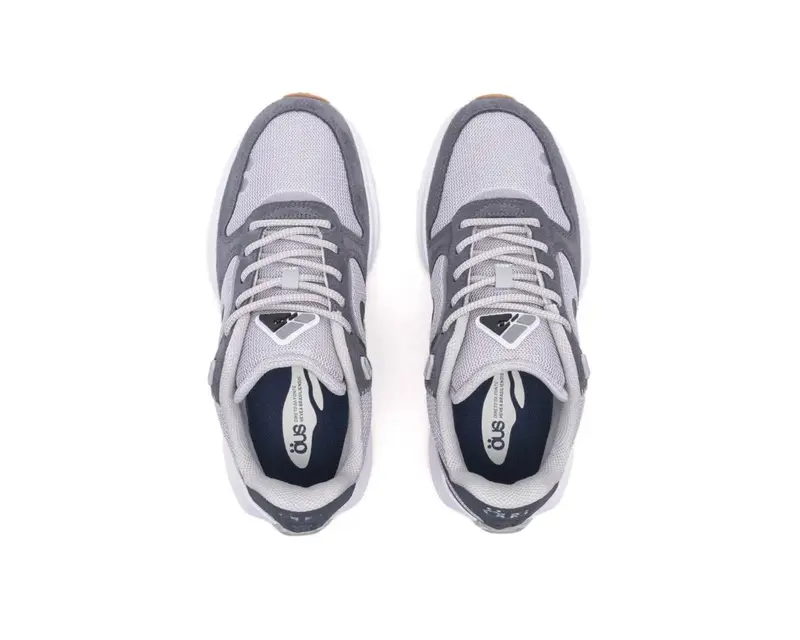 TENIS ÖUS HEVEA DOTS CINZA NEBLINA