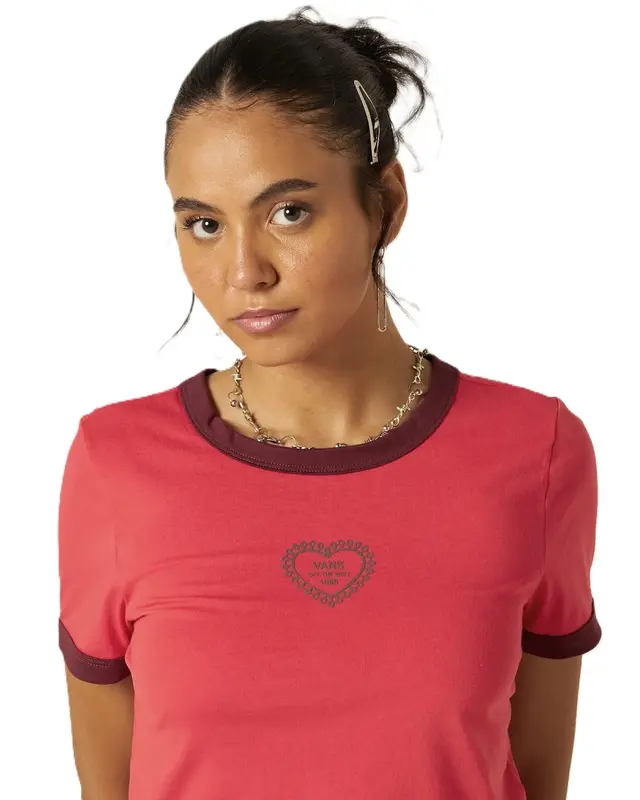 CAMISETA VANS LACEY DAZE CRIMSON HAZE