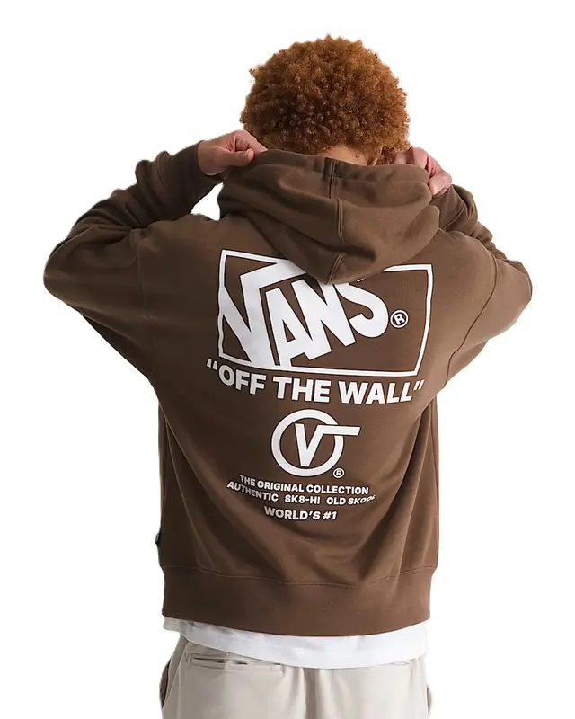 MOLETOM VANS STACKED HI VINTAGE COCOA