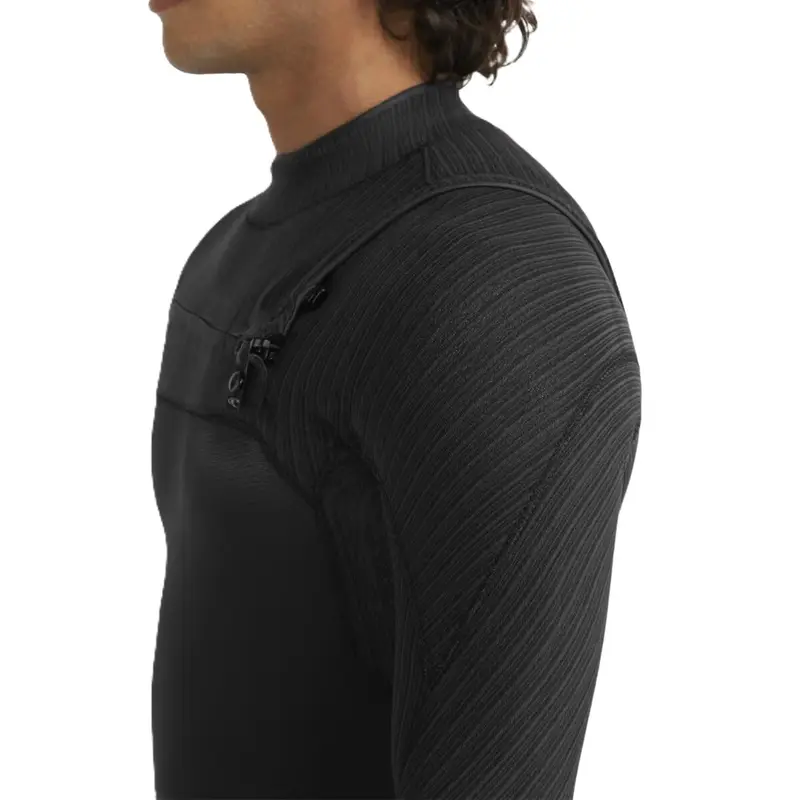 LONG JOHN ONEILL HYPERFREAK 4/3 CHEST ZIP BLACK/BLACK