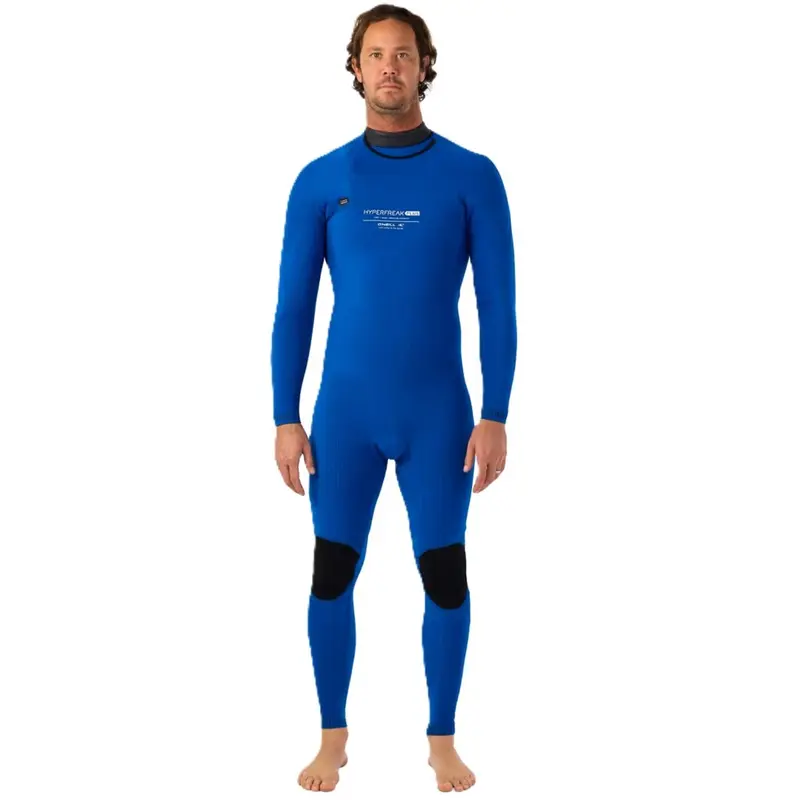 LONG JOHN ONEILL HYPERFREAK 4/3 CHEST ZIP BLACK/BLACK