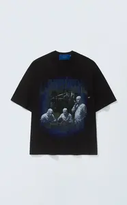Camiseta QC LUNCH TIME BOXY BLACK