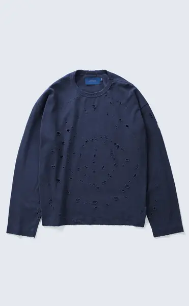 Camiseta QC SPIRAL BOXY LONGSLEEVE STONED