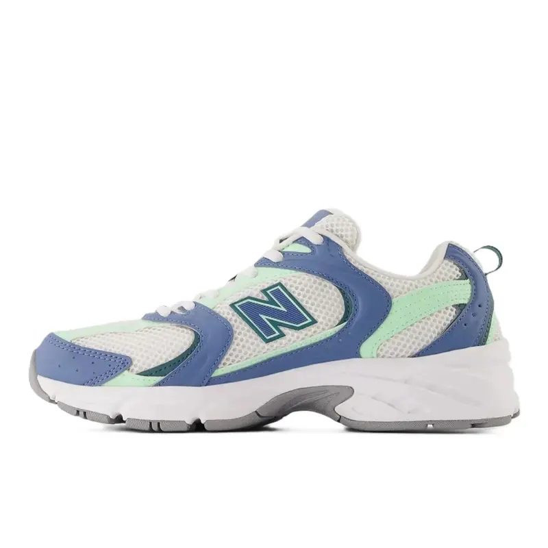 TENIS NEW BALANCE 530 BRANCO/AZUL/VERDE