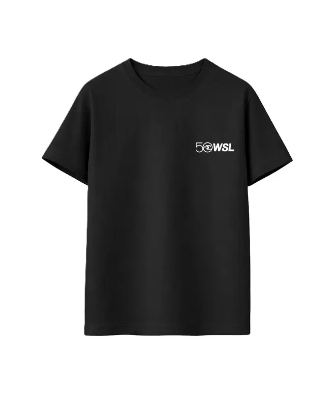CAMISETA WSL POSTER 2026 PRETO