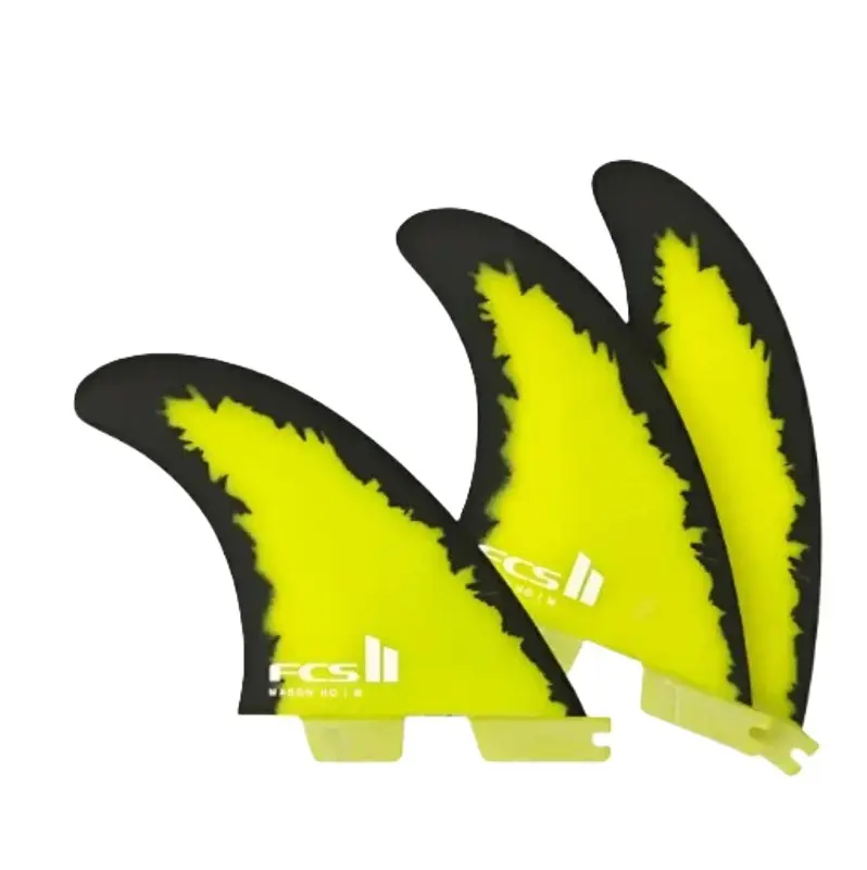 QUILHA FCS MASON HO LARGE PC BLACK/YELLOW