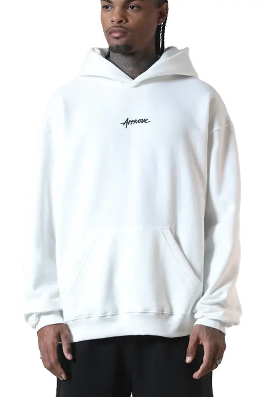 MOLETON OVERSIZED APPROVE TIMELESS OFF WHITE