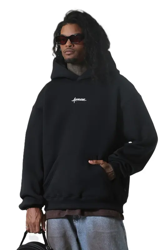 MOLETON OVERSIZED APPROVE TIMELESS PRETO