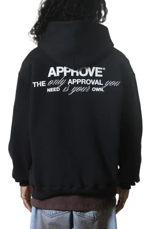 MOLETON OVERSIZED APPROVE TIMELESS PRETO