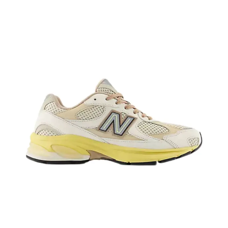TENIS NEW BALANCE 2010 BEGE/AMARELO