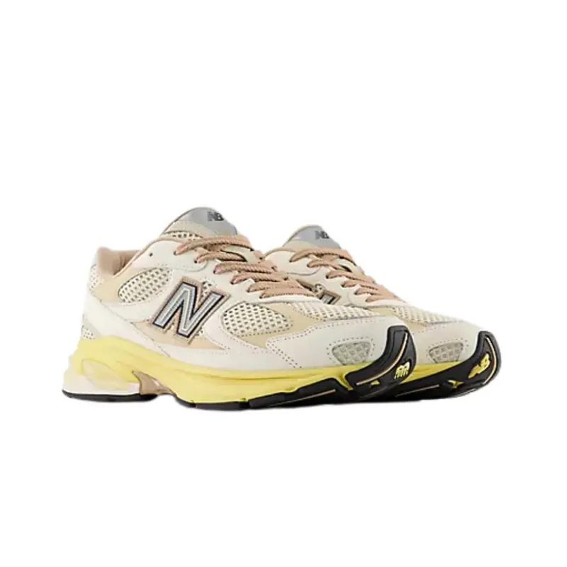 TENIS NEW BALANCE 2010 BEGE/AMARELO
