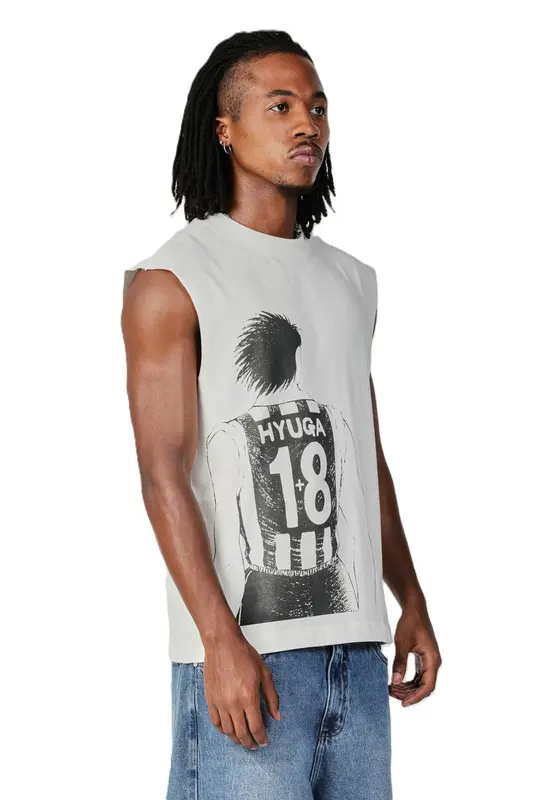 CAMISETA THESAINT HYUGA TANK TOP OFF WHITE