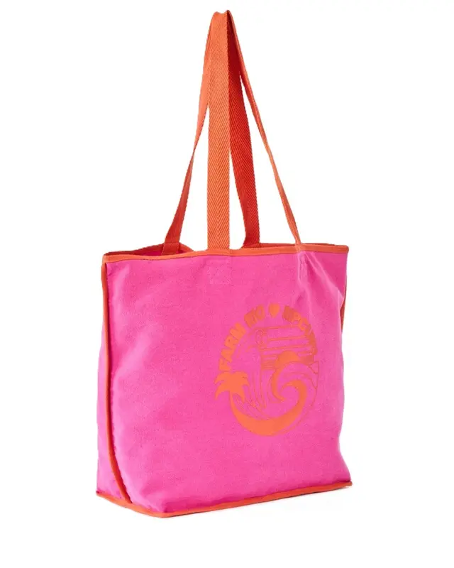 BOLSA RIP CURL FARM TROPICAL TOTE DESIRE 31L 0597-HOT PINK