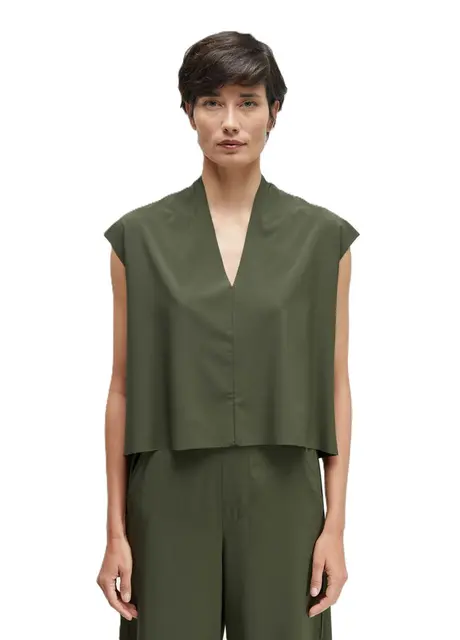 BLUSA OSKLEN SLEEVELESS V SUPERLIGHT