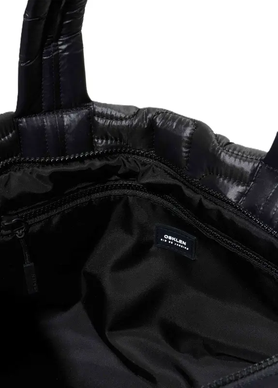 BOLSA OSKLEN TOTE MATELASSE CALCADAO PRETO