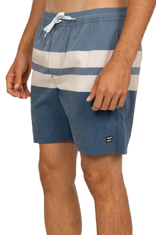 BOARDSHORT BILLABONG 2 STRIPES LAYBACK 17 AZUL
