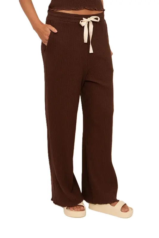 CALCA ROXY CHILL OUT PANTS MARROM