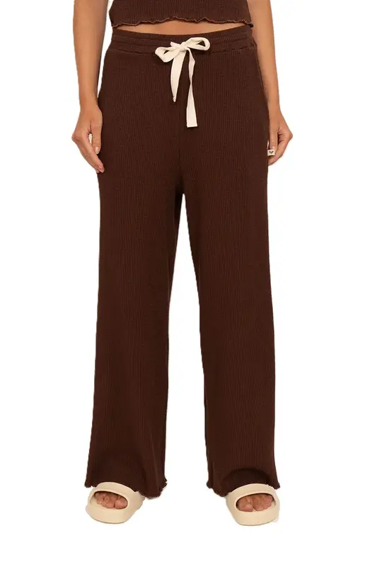 CALCA ROXY CHILL OUT PANTS MARROM