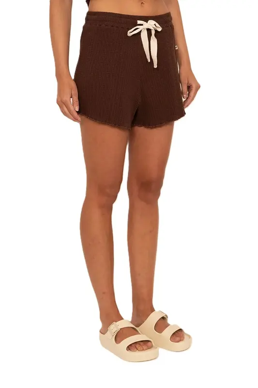 SHORTS ROXY CHILL OUT SHORTS MARROM