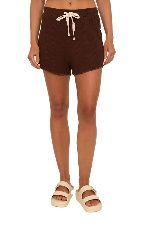 SHORTS ROXY CHILL OUT SHORTS MARROM