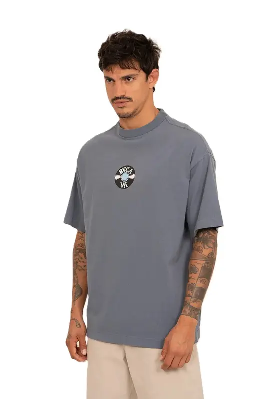 CAMISETA RVCA SOUND SYSTEM MARINHO
