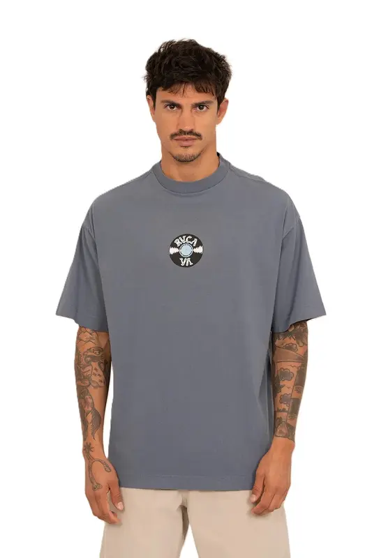 CAMISETA RVCA SOUND SYSTEM MARINHO